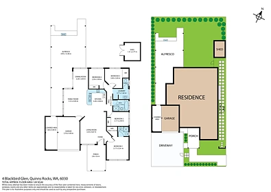 4 Blackbird Glen, Quinns Rocks, WA 6030, 4 slaapkamers, 2 badkamers, House