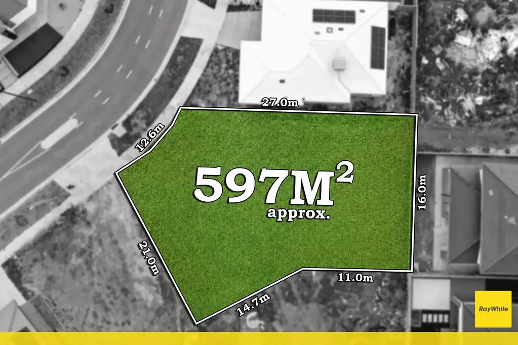 Aintree 宽敞597m²地块 东向朝向绝佳 便利Rockbank火车站 邻近学校与Woodlea Town Centre Prime 597m² Titled Land in Aintree- Ready to Build!