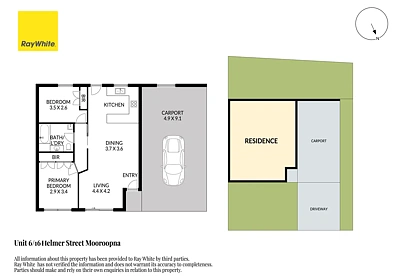 6/16 Helmer Street, Mooroopna, VIC 3629, 2 Bedrooms, 1 Bathrooms, Unit