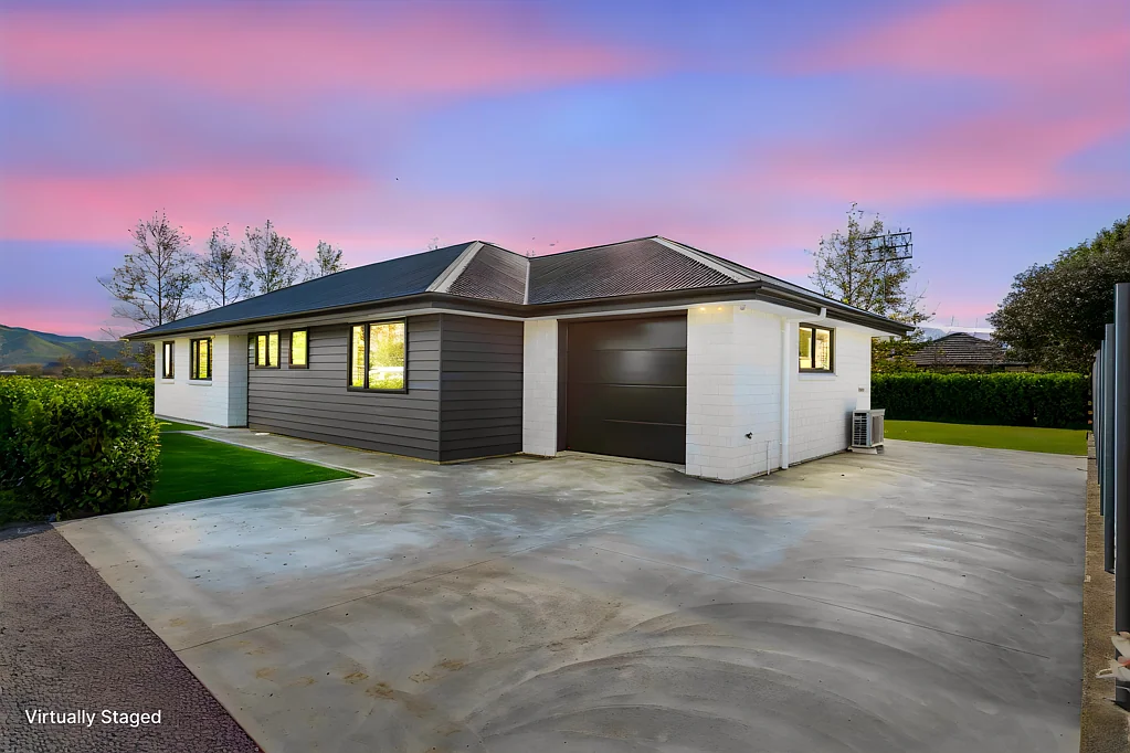 Woodville 3બેડરૂમ Modern family haven with scenic semi-rural views