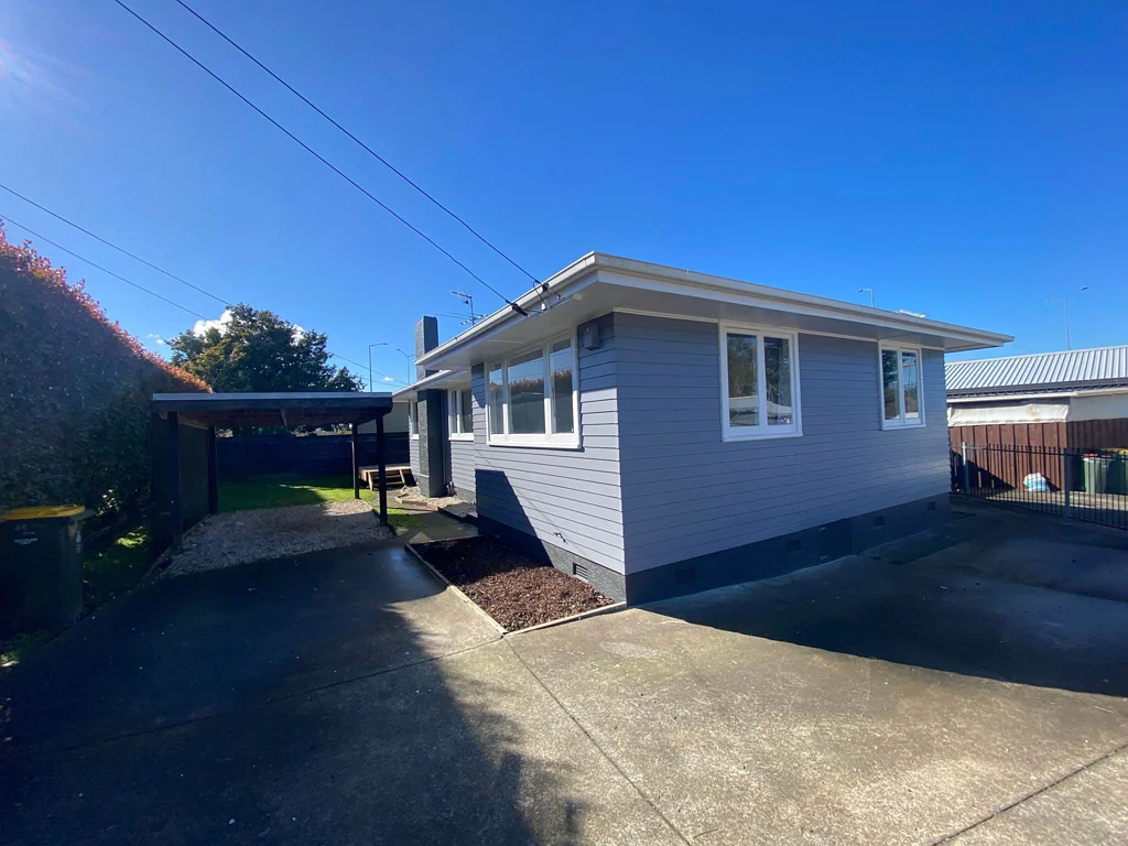 Newly painted family home
