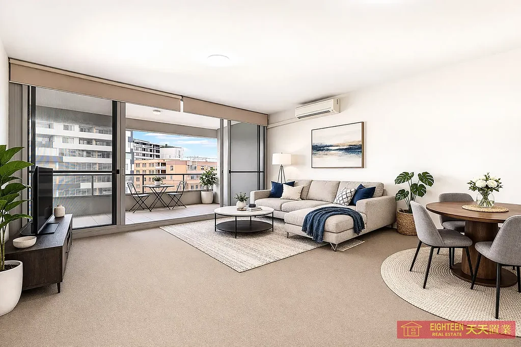 Rockdale 2Zimmer Prime Location Apartment plus study with Dual Balconies and Resort-Style Facilities