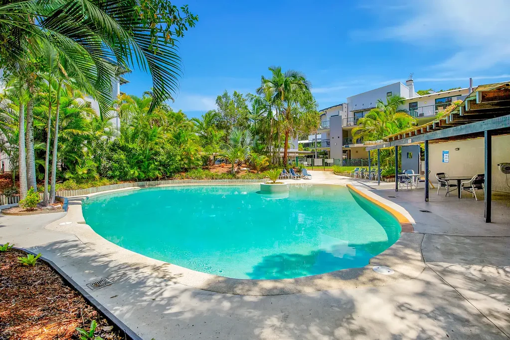Rainbow Beach 2બેડરૂમ Ground floor Resort unit. Aircon. Walk to beach