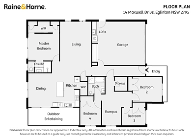 14 Maxwell Drive, Eglinton, NSW 2795, 4 slaapkamers, 2 badkamers, House