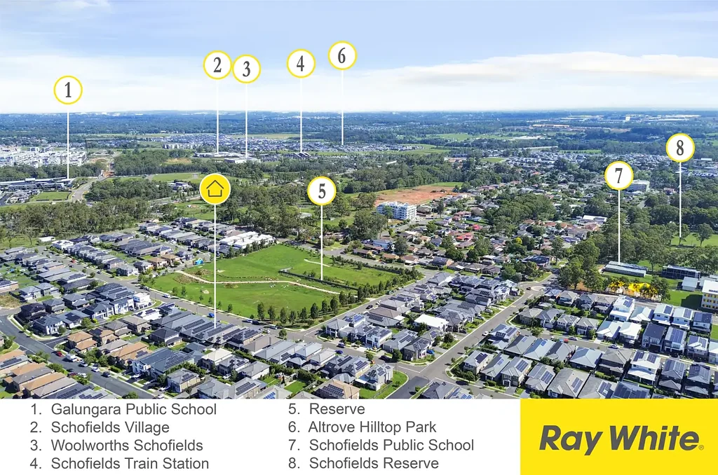 Schofields 5chambre Custom Designed, Reserve Facing Picture Perfect Single Storey Family home on Ideal 376 sqm land size!