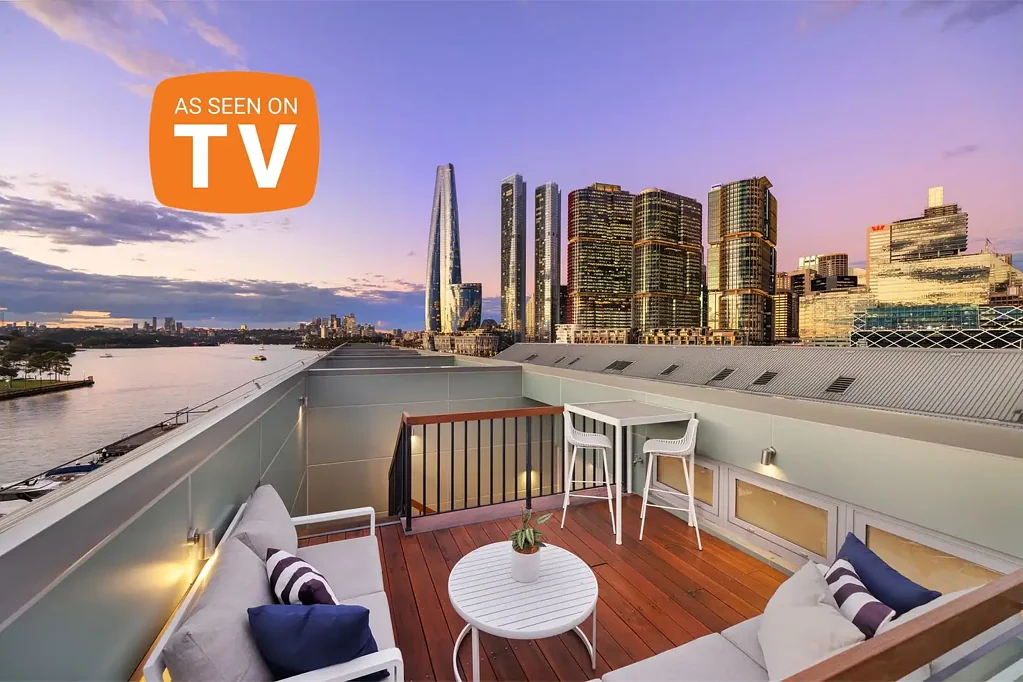 Pyrmont 3 Bedroom World class Harbourside Penthouse Living