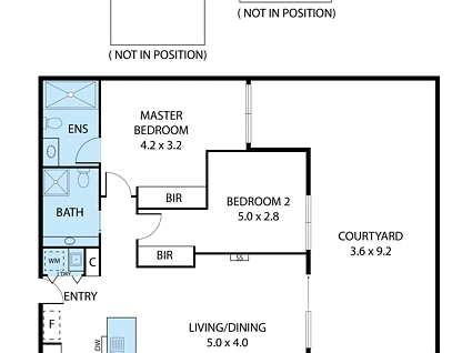5/144 Collins Street, Mentone, Bayside, 2 habitaciones, 2 baños, Apartment