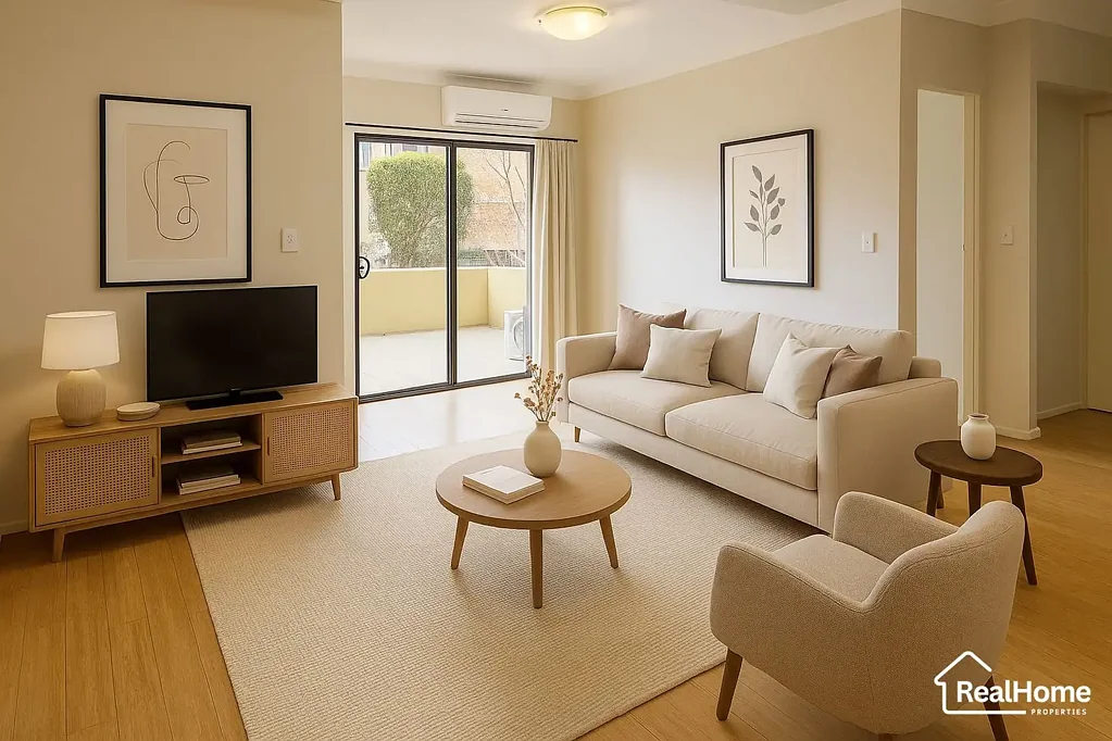 Concord 2ਬੈੱਡਰੂਮ Stylish Ground Floor Apartment with Entertainer’s Balcony
