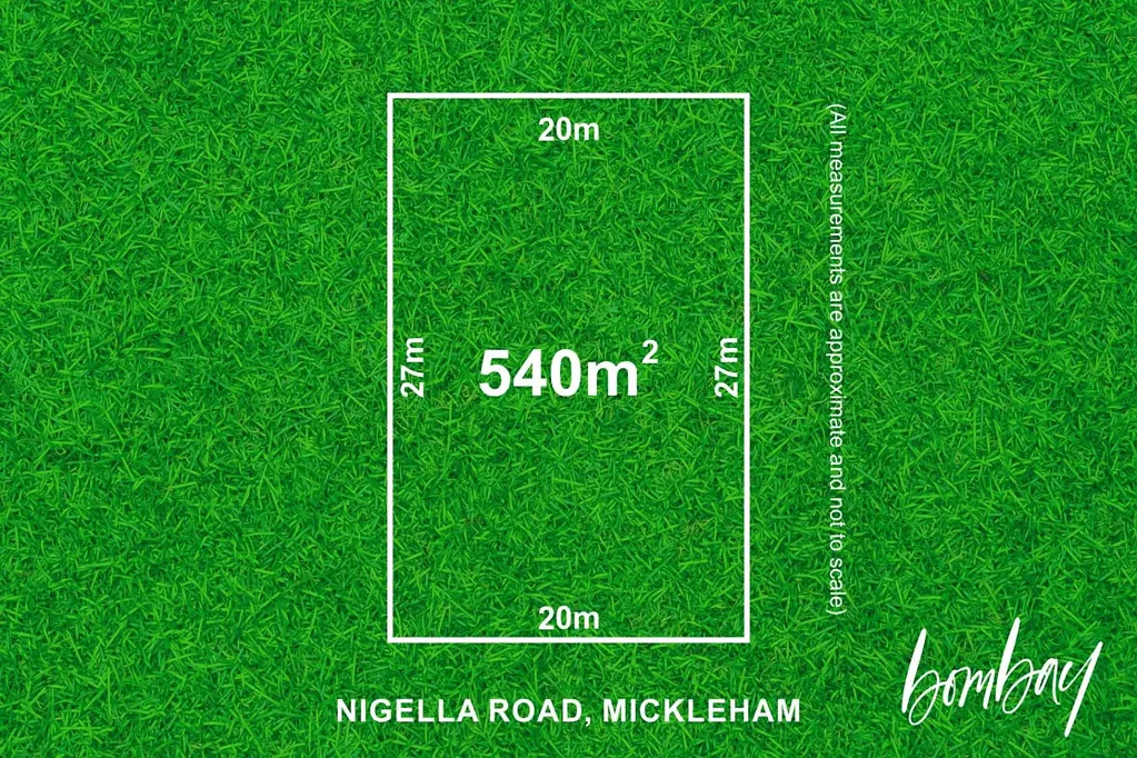 Mickleham 540m² Perfect Rectangular Block