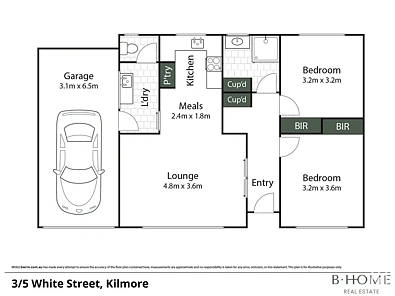 unit 3/5 White Street, Kilmore, VIC 3764, 2 slaapkamers, 1 badkamers, Unit
