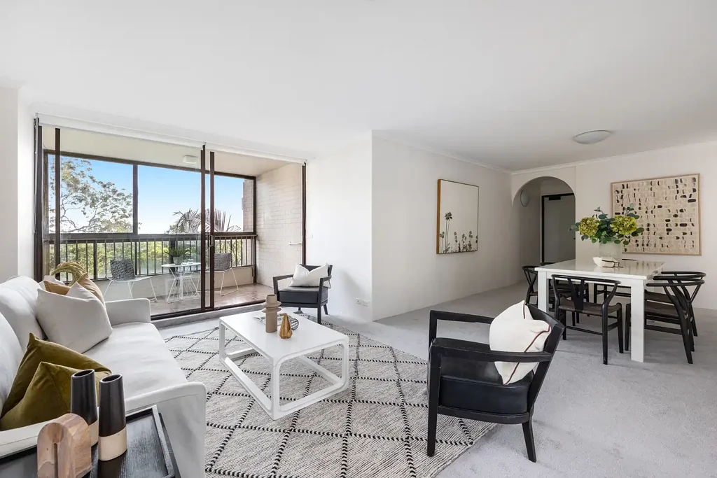 Cremorne 2房 Cremorne 中心地带的现代两卧室都市休憩之所。 Contemporary, Two Bedroom Urban Retreat in the Heart of Cremorne.