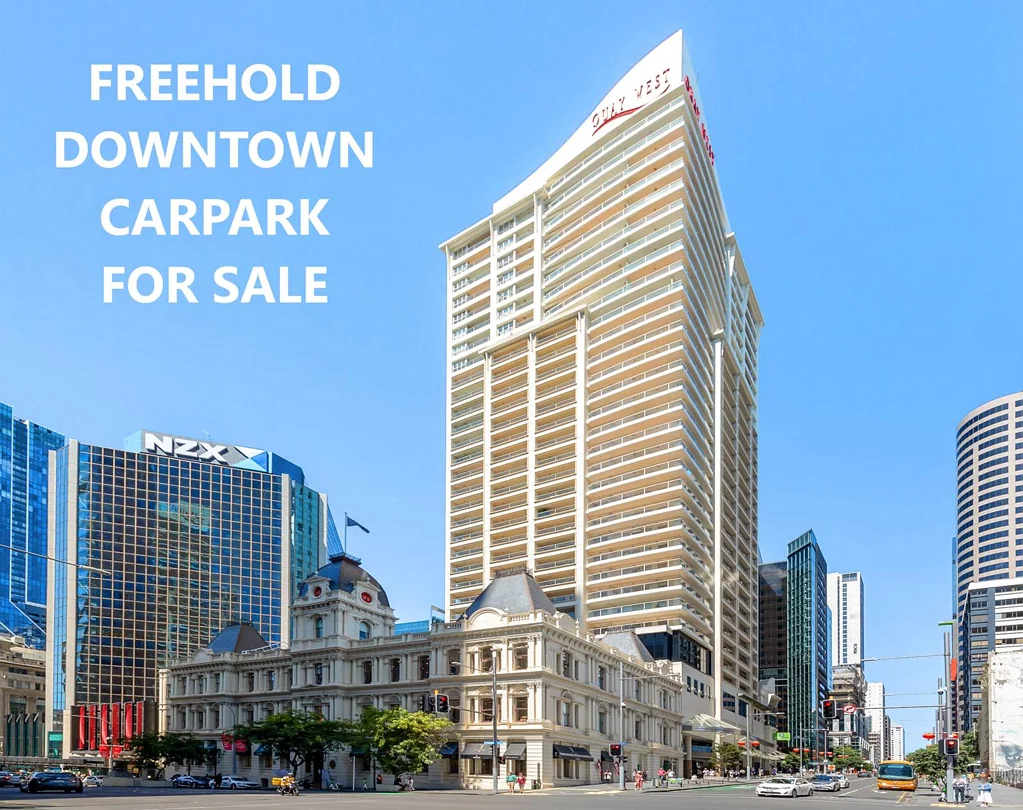 Auckland Central 1chambre QUAY WEST FREEHOLD DOWNTOWN CARPARK