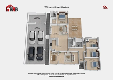 Plano ng Bahay - 138 Longmore Crescent, Wanniassa, ACT 2903