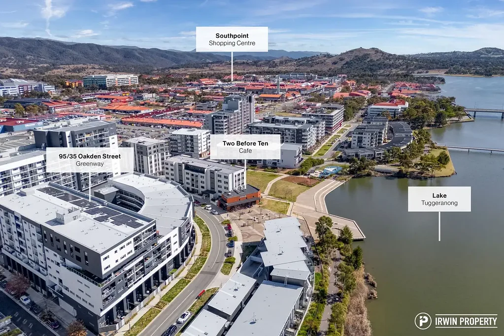 Greenway 1房  North Facing , Access Friendly & Two (2!) Car Spaces
