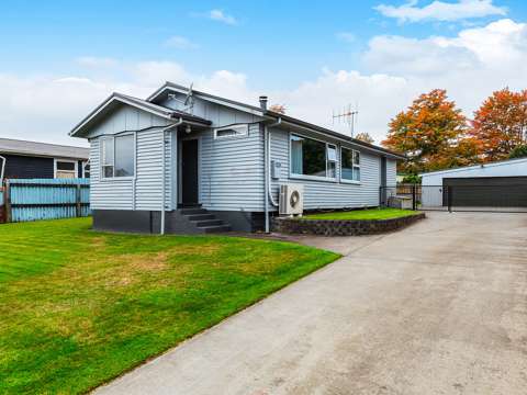 Turangi 4房  Four bedroom home close to town