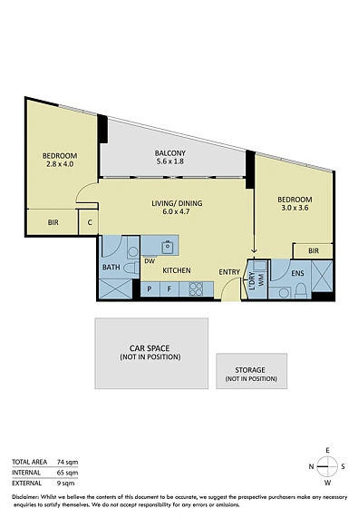 307/2 Joseph Road, Footscray, VIC 3011, 2 Schlafzimmer, 2 Badezimmer, Apartment
