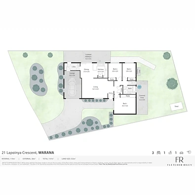 21 Lapoinya Crescent, Warana, QLD 4575, 3房, 1浴, House