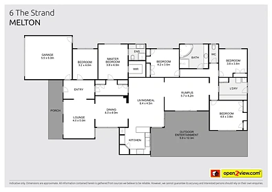 6 The Strand, Melton, VIC 3337, 5房, 2浴, House