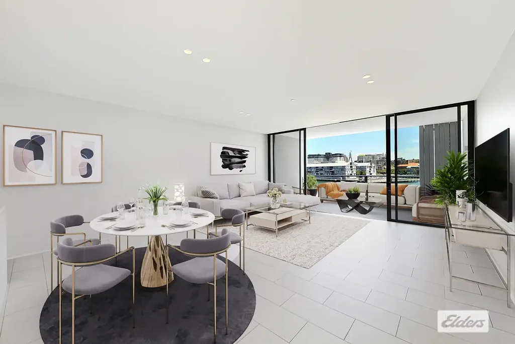 Barangaroo 2房 海港景观豪邸 113㎡宽敞空间 户外娱乐优选 阳光充足 北向窗户 舒适居住 便利设施齐全 黄金地段 投资佳选 生活品质卓越 Luxury Two-Bedroom Harbourside Apartment in Barangaroo!