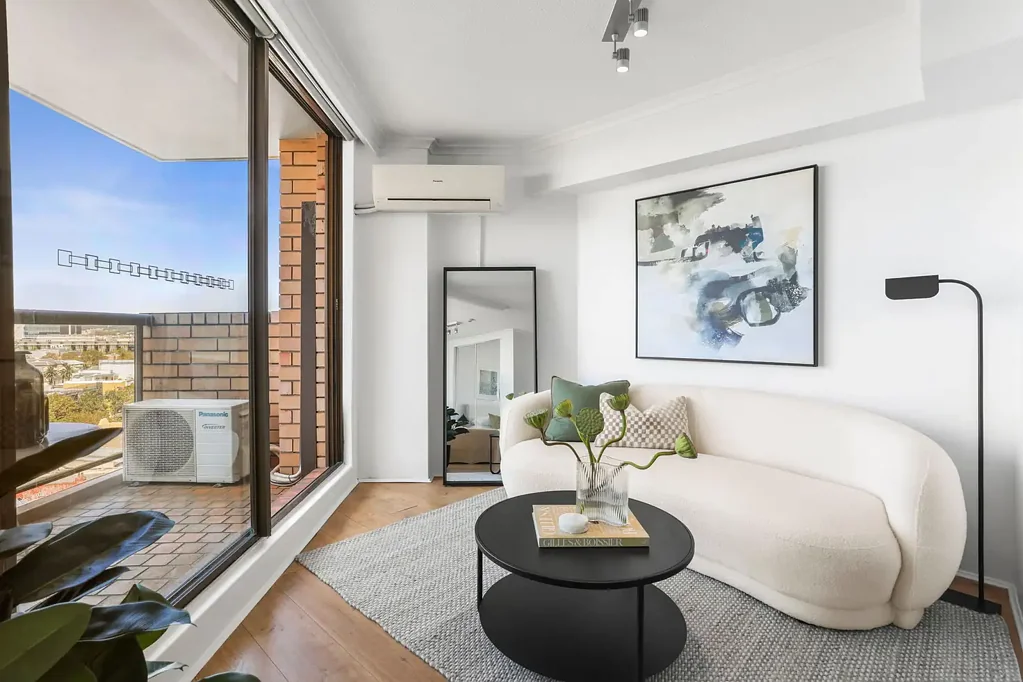 Top floor living with extensive views - offered unfurnished