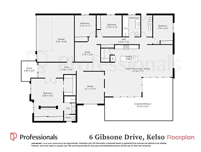 6 Gibsone Drive, Kelso, NSW 2795, 4房, 2浴, House