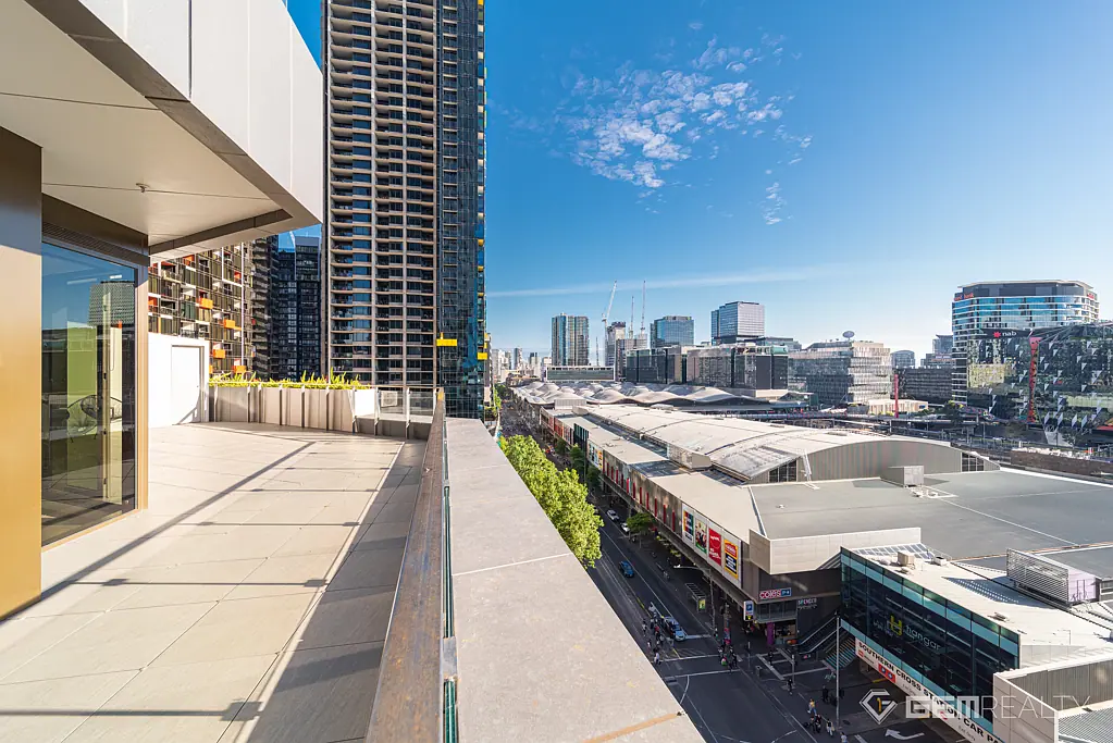 Melbourne 2침실 Luxurious Apartment with Expansive Terrace and Panoramic Views