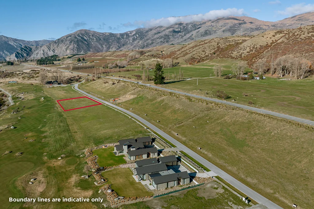 Gibbston Premium front row Golf Course section