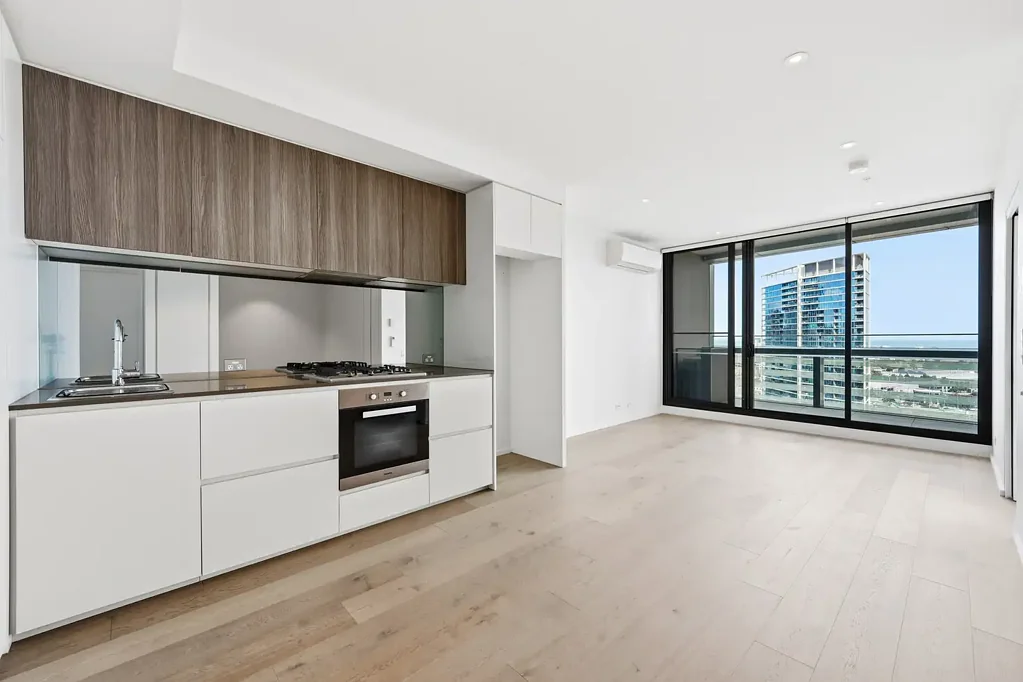 Docklands 1Habitaciones Elevated One-Bedroom Residence with Dedicated Study