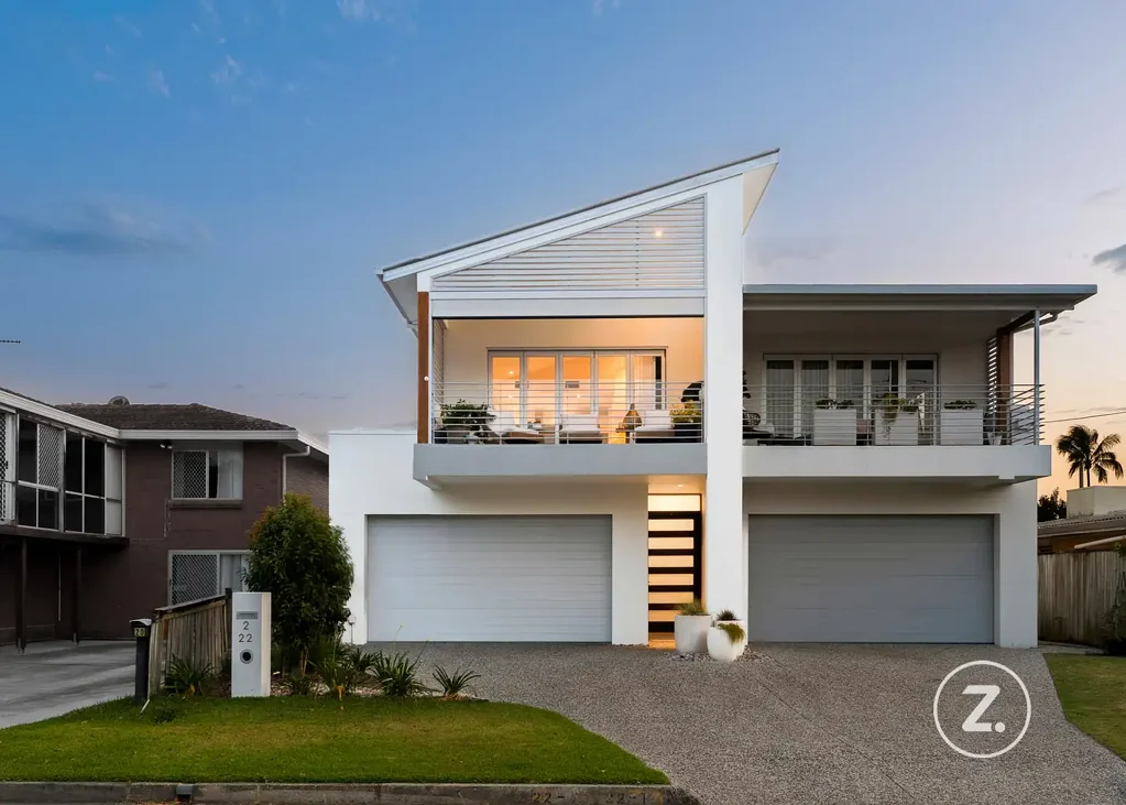 Paradise Point 3 Slaapkamer Architecturally Designed Coastal Sanctuary Moments from Paradise Point Village