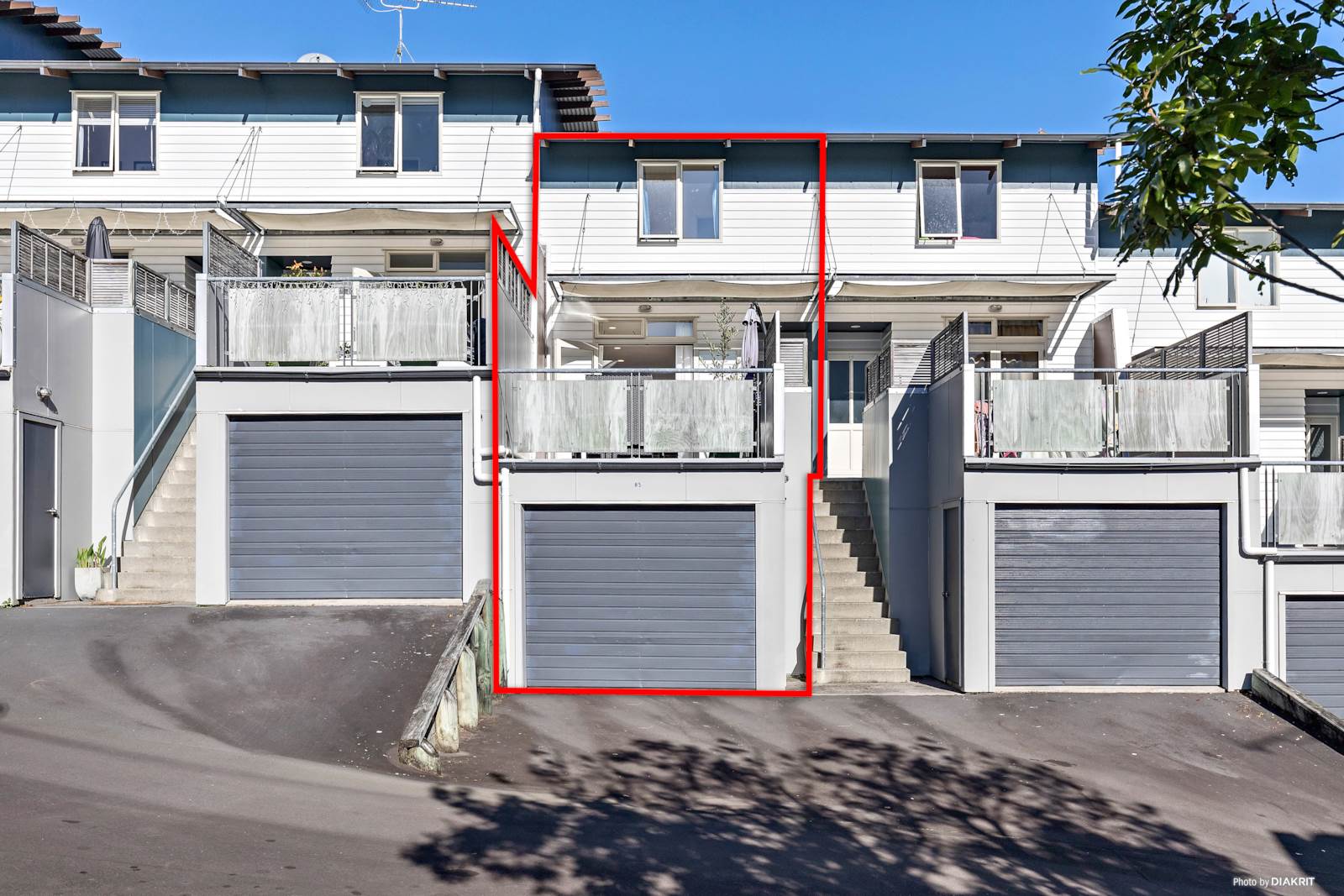 5h/20 Ian Marwick Place, Birkenhead, Auckland - North Shore, 2 ห้องนอน, 1 ห้องน้ำ