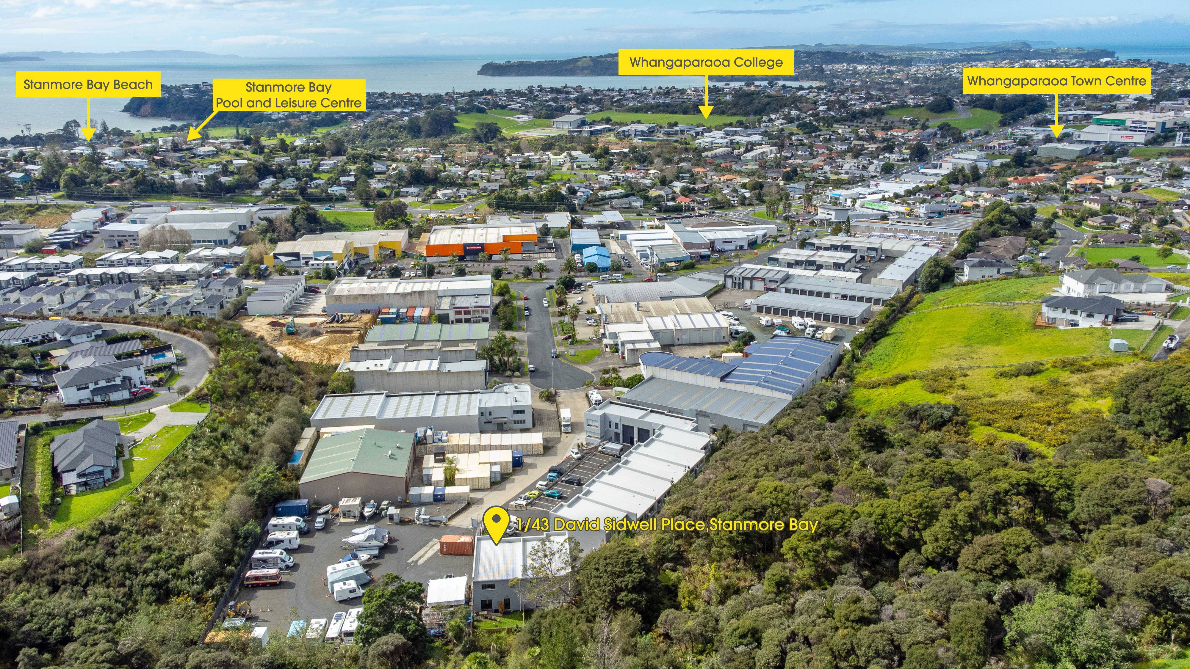 1/43 David Sidwell Place, Stanmore Bay, Auckland - Rodney, 1 chambres, 0 salles de bain, Warehouse