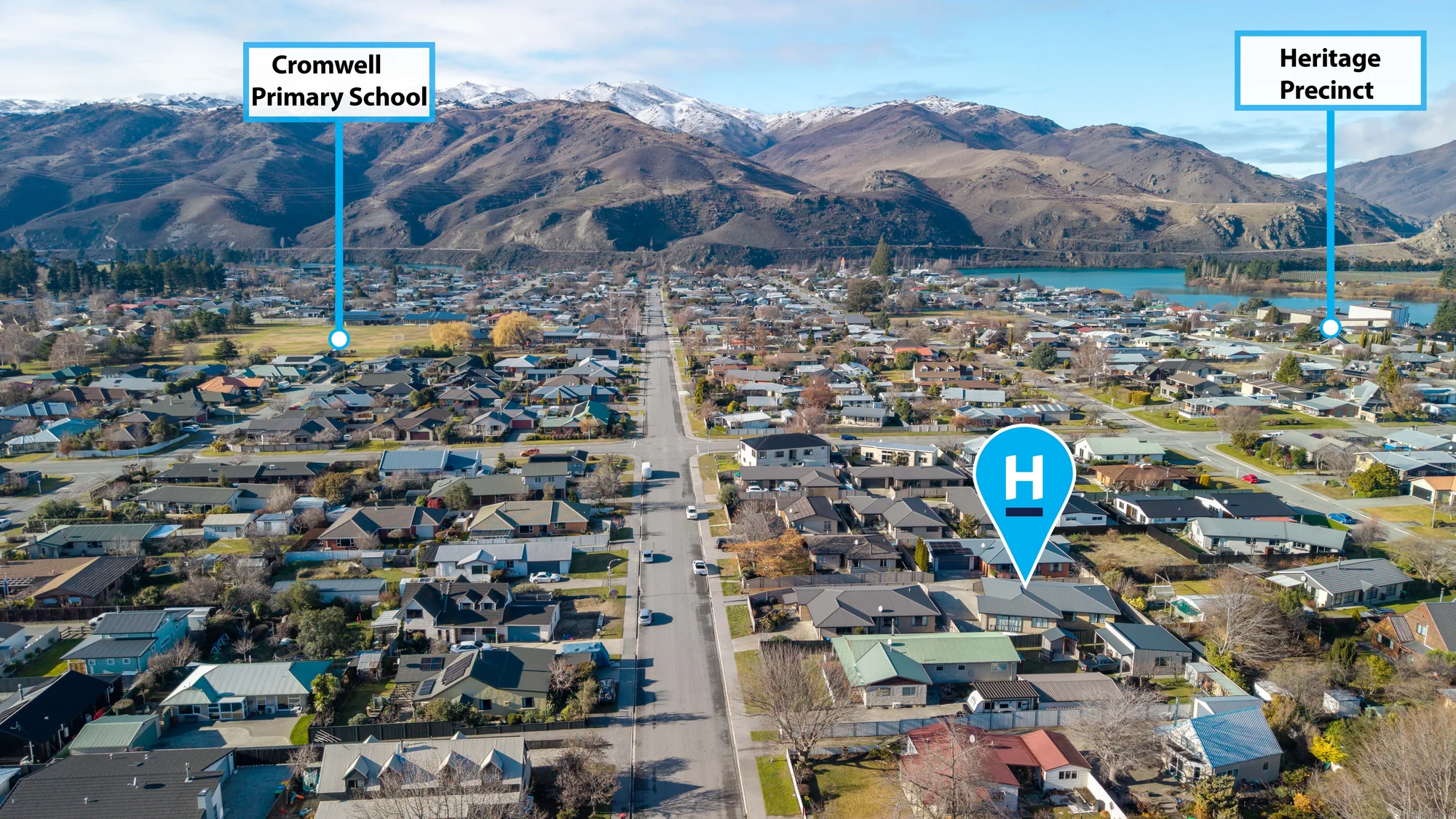Cromwell 3બેડરૂમ Easy Care Living in Old Cromwell