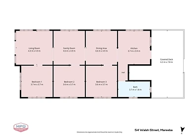 Plano ng Bahay - 54 Walsh Street, Mareeba, QLD 4880