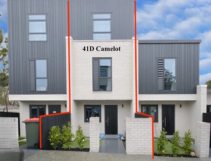 41D Camelot Place, Glenfield, North Shore City, 3房, 2浴, Townhouse