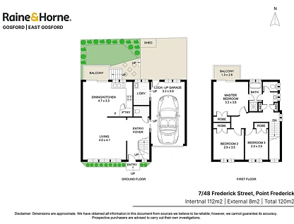 7/48 Frederick Street, Point Frederick, NSW 2250, 3 ਕਮਰੇ, 1 ਬਾਥਰੂਮ, Townhouse