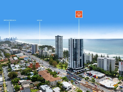 Burleigh Heads 2 Bedroom BEACHSIDE BURLEIGH BEAUTY