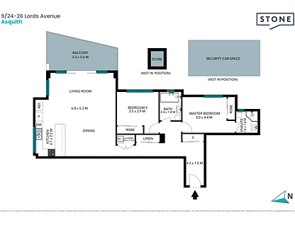 9/24-26 Lords Avenue, Asquith, Upper North Shore, 2 Schlafzimmer, 2 Badezimmer, Apartment