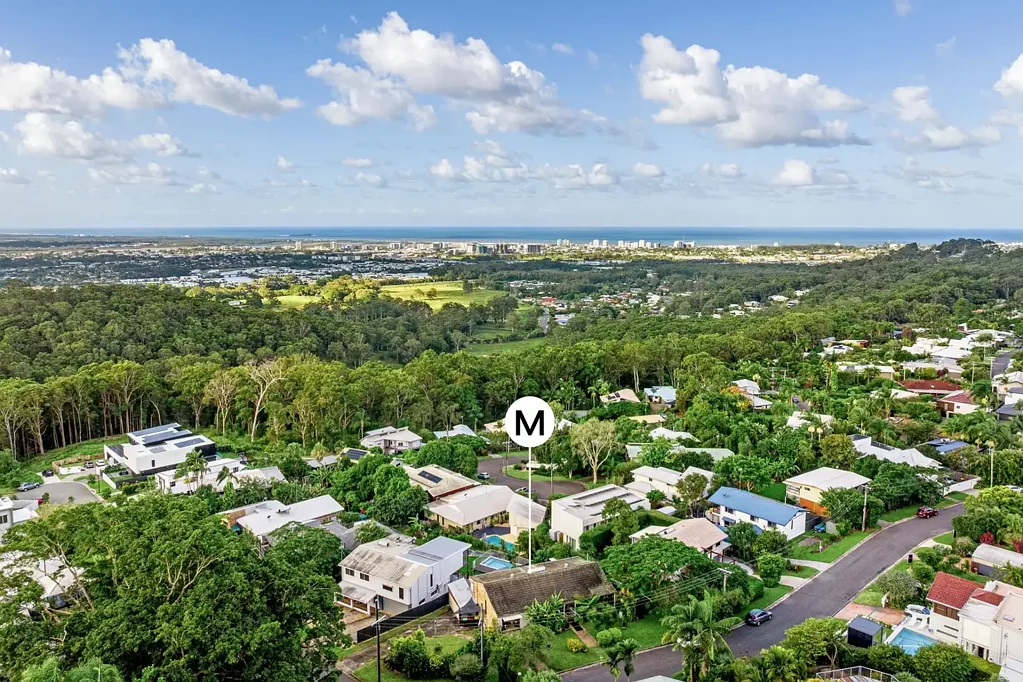 Buderim 5ਬੈੱਡਰੂਮ Prime corner allotment with panoramic oceanic views
