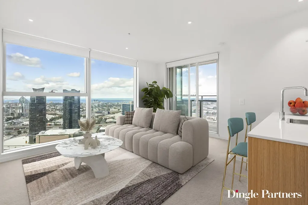 Docklands 2침실 High-Level Corner Apartment with Breathtaking Views