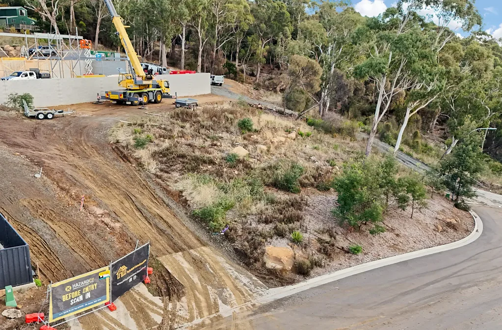 West Launceston Impressive building block ready to go in West.