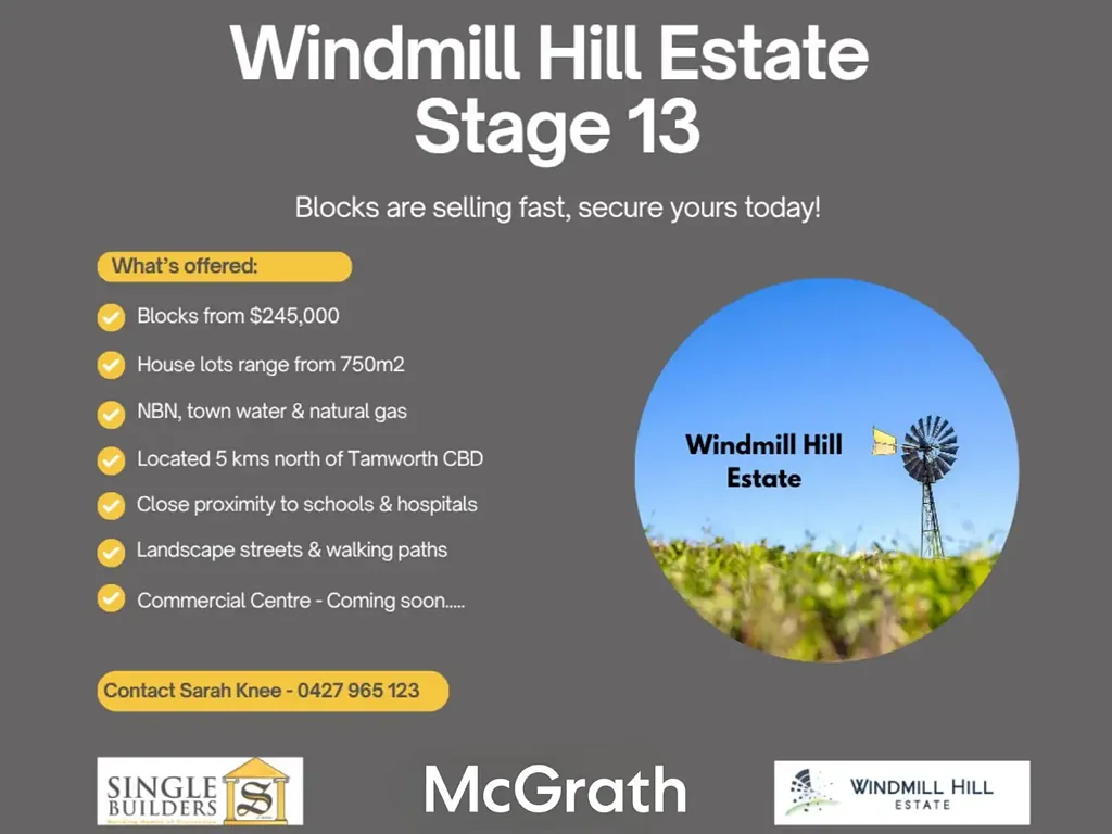 Tamworth Lifestyle Land in Windmill Hill