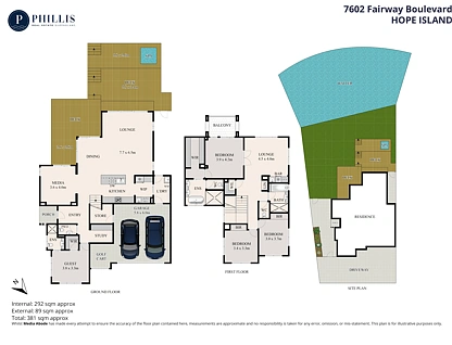 7602 Fairway Boulevard, Hope Island, Gold Coast, 4房, 3浴, House