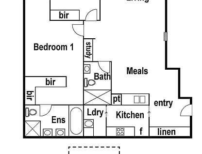 133/68 Mt Alexander Road, Travancore, North West Melbourne, 2 कमरे, 2 बाथरूम, Apartment