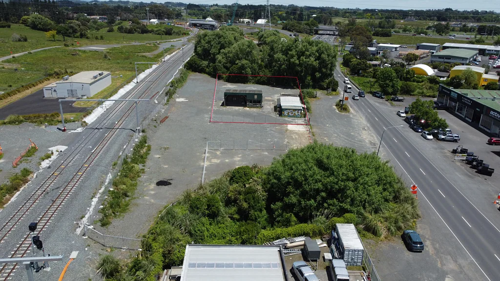 Drury High profile yard - Great South Road