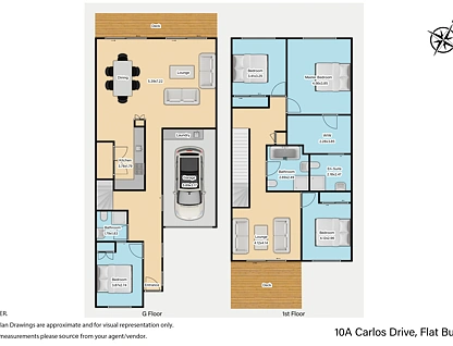 10A Carlos Drive, Flat Bush, Manukau City, 4部屋, 3バスルーム, Townhouse