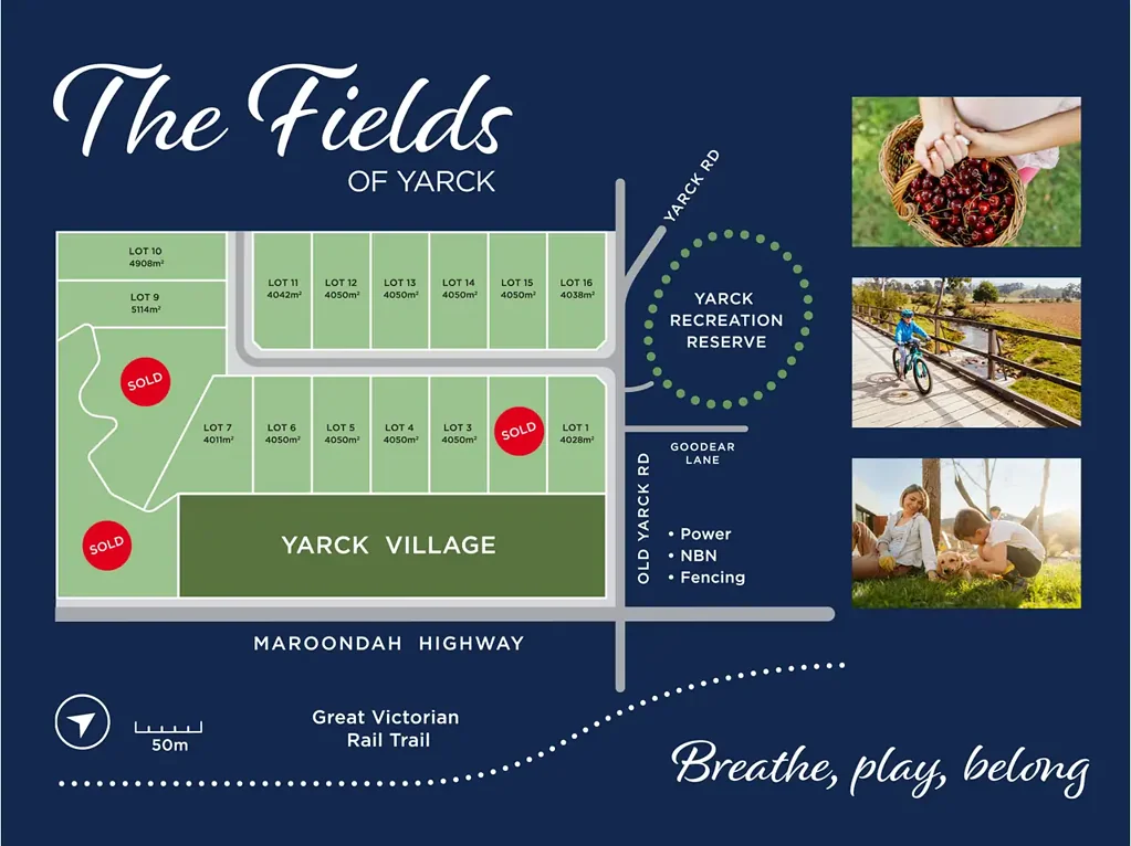 Yarck Welcome to The Fields of Yarck - 1-Acre Lifestyle  Land
