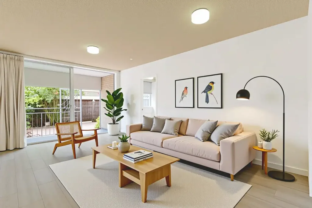 CONVENIENT APARTMENT OFFERING INDOOR/OUTDOOR LIVING