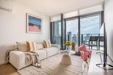 Docklands 1कमरा Stylish One-Bedroom Apartment with Ocean Views in the Heart of Docklands