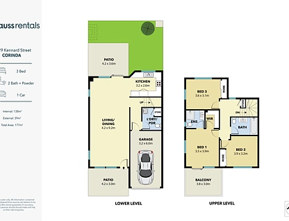 12/29 Kennard Street, Corinda, Brisbane Western Region, 3 कमरे, 2 बाथरूम, Townhouse