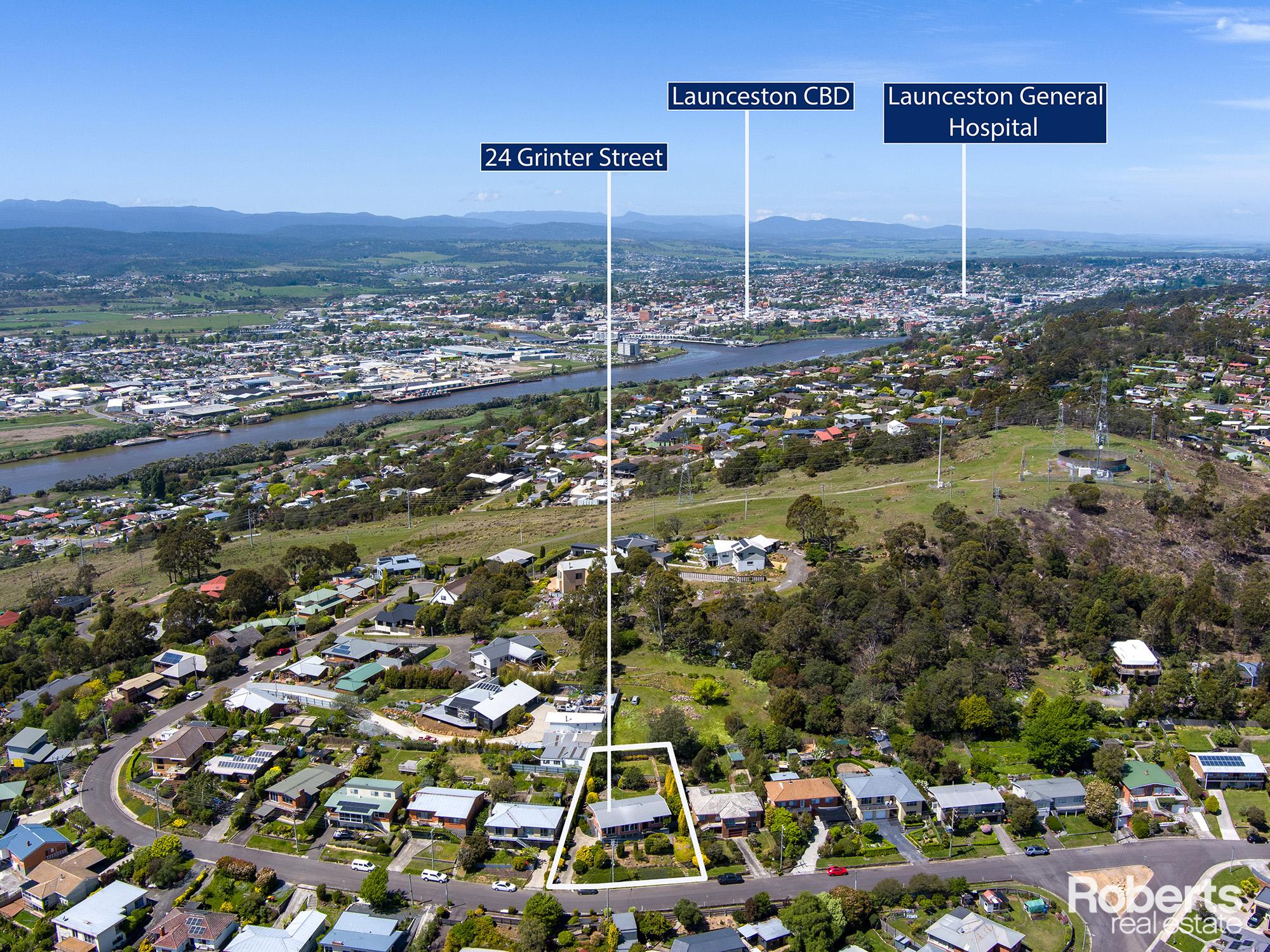 24 GRINTER ST, RIVERSIDE TAS 7250, 0房, 0浴, House